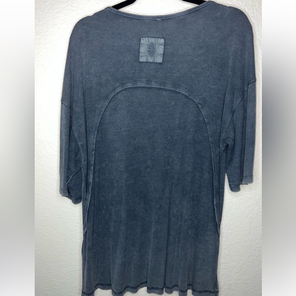 FP Movement Harmony Tee in Blue Indigo Combo NWOT Retail $128 - Picture 6 of 6